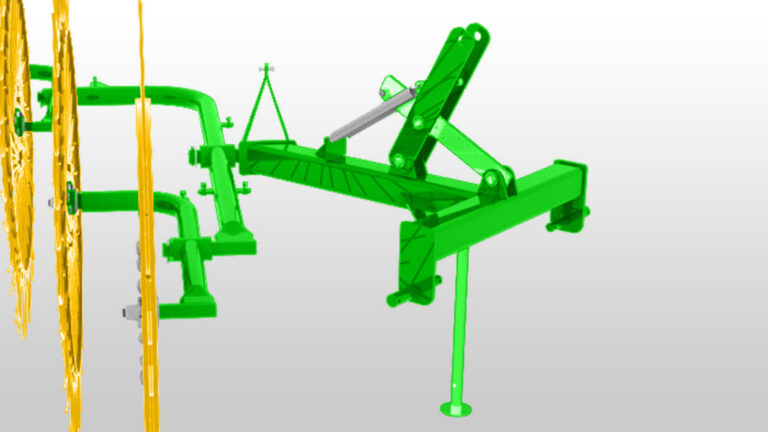 Грабли сеноворошилки Flagman RR 04