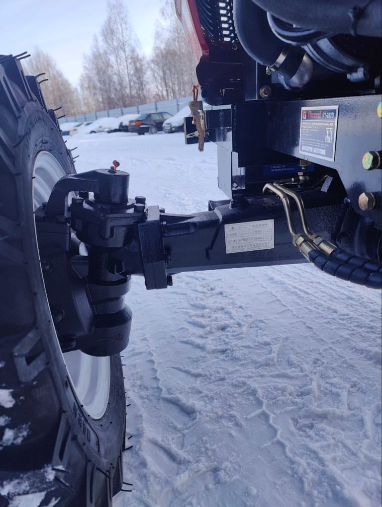 Минитрактор Rossel RT 282D с кабиной